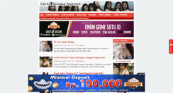 Desktop Screenshot of ceritadewasangentot.net